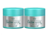 The Beauty Co Green Tea & Aloe Vera Glitter Glow Mask 100 gm (Pack of 2) Rs. 300
