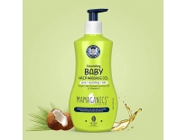 Mamaganics Nourishing Hair Massage Oil for Baby’s Sensitive Soft Skin with 100% Virgin Cold Pressed Coconut Oil Hypoallergenic, Vegan Friendly (Hair Oil, 240ml) Rs. 273