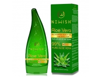 Newish 99% Pure Aloe Vera Gel for Face, Skin Glow & Hair Growth & Deep Cleansing & Skin Moisturizer | Ultimate Gel For Treats Acne | For Both Men and Women For All Skin -130ml Rs. 209