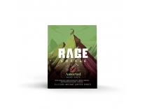Rage Coffee 5 x Instant Coffee Sachets | 1 Sachet Each x 5 Different Flavours | Premium Arabica Coffee Beans | Black Coffee, Hot or Cold Coffee | Single Serve Rs. 63
