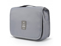Toiletry Organizer,Mossio Large Capacity Suitcase Luggage Portable Dopp Kit Wash Bag Grey Rs. 379