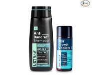 Ustraa Hair Growth Vitalizer – 100ml and Anti Dandruff Shampoo – 250ml Rs. 398