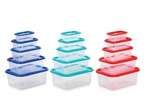 Aristo Super Plastic Storage Container 4 Pcs Set, Transparent Clear Rs. 197