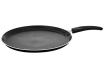 Cresta Induction & Gas Stove Compatible Aluminium Flat Tawa, 28cm, Black, Standard Rs. 299