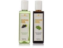 Park Daniel Neem Oil & Grape Seed Oil, 100 Ml (Pack of 2) Rs. 200