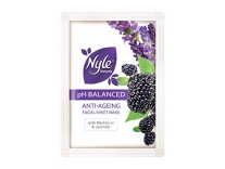 Nyle Naturals pH Balanced Anti-Ageing Facial Sheet Mask with Blackberry & Lavender, 25 ml Rs.46