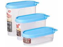 Pigeon StakBox Value Combi (Set of 3) Storage for Kitchen – Blue Rs. 211