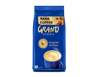 Tata Coffee Grand Classic Instant Coffee | Strong Taste & Rich Aroma | With Flavour Locked Decoction Crystals | 200g Pouch Rs. 255