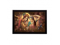 eCraftIndia ‘Radha Krishna’ Satin Matt Texture UV Art Painting (Synthetic Wood, 27.94 cm x 35.56 cm, FPR2A6322) Rs. 169