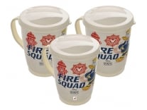 Fun Homes Mickey Mouse & Friends Printed Coffee/Tea Mug with Lid, Pack of 3 (Cream) Rs. 380