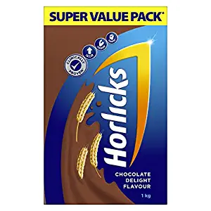 Horlicks Health & Nutrition Drink 1 kg Refill Pack, For immunity and 5 signs of growth(Chocolate) Rs. 334