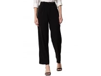 KOTTY Women Solid Polyester Blend Jade Black Trouser Rs. 399