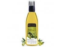 Soulflower Olive Hair Oil |Cold pressed, Hair Growth, Skin Nourishment, Fine Lines & Wrinkles, Makeup Primer | Olive Fruit, Vitamin E | Pure & Natural Olive Oil, 120ml Rs. 149