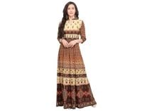 Stylee Lifestyle Multi Crepe Printed Kurti Rs. 857