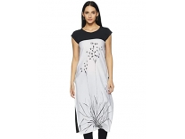 Ziyaa Women’s Straight Fit Synthetic Kurta Rs. 249