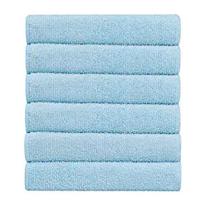 Bathla Spic & Span Multi Purpose Micro Fiber Cleaning Cloth – 340 GSM: 60cmx40cm (Pack of 6 – Light Blue) Rs.429