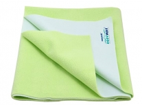 Cozymat Dry Sheet Quick Waterproof Breathable Bed Protector & Crib Sheet (Size: 70cm X 50cm) Lemon Green, Small Rs. 102