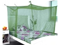 Divayanshi Mosquito Net Olive Polycotton 10×6.5 Insect Protection Net Rs. 188
