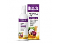 Haironic Hair Science Miracle Hair Oil Enriched With Multi Ingredients for Anti-Hair Fall Control with Organic Onion and Sesame Seeds Oil -100ml Rs.99