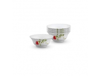 Larah By Borosil 4.5 inch Veg Bowl – Set of 6 – Oriental Rs. 230