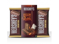 Hershey’s Bar – Rakhi Gift Pack Hershey’s Bar – Rakhi Gift (Milk Bar 100 gm Pack of 2 + Rakhi ), 2 x 100 Rs. 154