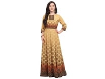 Stylee Lifestyle Yellow Crepe Printed Kurti Rs. 892