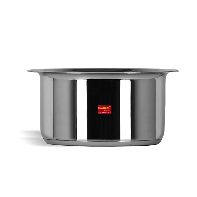 Sumeet Stainless Steel Cookware Set, 1 L, 1 Tope, 1 Lid (Steel) Rs. 418