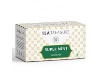 Tea Treasure Super Mint Green Tea – Antioxidants Rich, Refreshing Tea – 1 Teabox ( 18 Pyramid Tea Bags ) Rs. 133