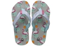 United Colors of Benetton Girl’s Grey Flip-Flops-9 Kids UK (28 EU) (21A8CFFPG489I) Rs.151