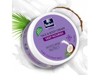 Parachute Advansed Deep Nourish Face and Body Cream, 280ml|Moisturiser for face and body, 100% Natural, 72h, Dry Skin Rs. 146