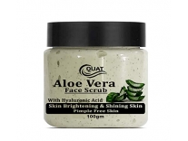 Quat 100% natural Aloevera Face Scrub for Glowing Skin for Women & Men (Aloevera) Rs. 122