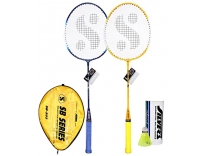 Silver’s SB-503 (2 Badminton Rackets, 1 Half Cover, 3 Plastic Shuttlecock) Rs.221