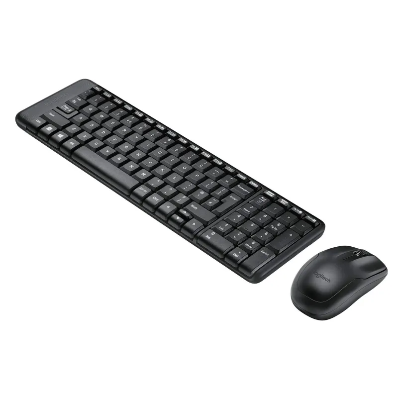 [ALL BANK CARDS] Logitech MK215 Wireless Keyboard and Mouse Combo for Windows, 2.4 GHz Wireless, Compact Design, 2-Year Battery Life(Keyboard),5 Month Battery Rs. 920