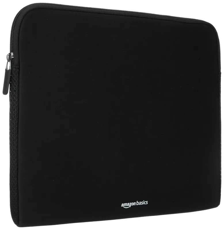 Amazon Basics Laptop Sleeve Case Cover Pouch for 14-Inch, 14.1-Inch Laptop (Black) Rs. 314