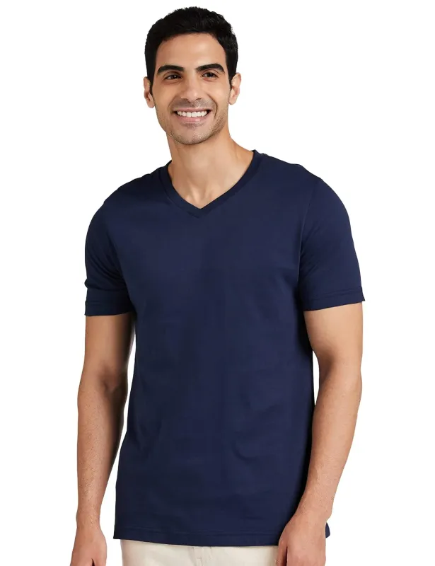 Amazon Brand – Symbol Men’s Cotton Solid V-Neck Regular Fit T-Shirt (Available in Plus Sizes) Rs. 149