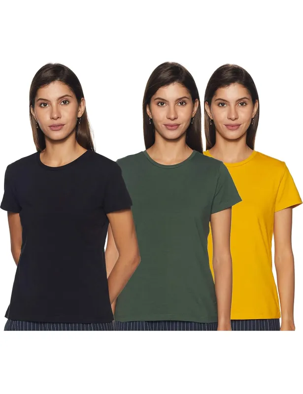 Amazon Brand – Symbol Women’s Cotton Stretch Regular Fit Round Neck Sleeveless T-Shirt (Available in Plus Sizes) Rs. 399