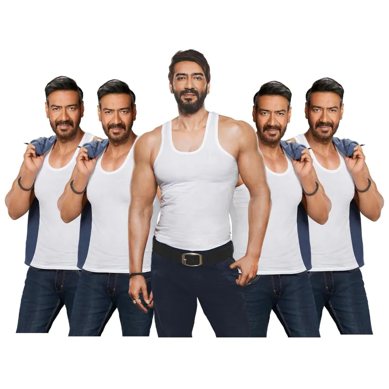 Amul Comfy Men’s Vest | 100% Cotton Single Jersey Fabric | U Neck Sleeveless Innerwear | Ultra Soft Hand Feel | Seamless Body | Superior Comfort Rs. 281