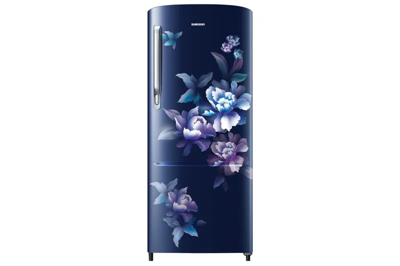 [Apay ICICI CC] Samsung 183 L, 2 Star, Digital Inverter, Direct-Cool Single Door Refrigerator (RR20H2712HV/NL, Himalayan Poppu Blue, Single Touch Defrost, 2026 Model) Rs. 16863