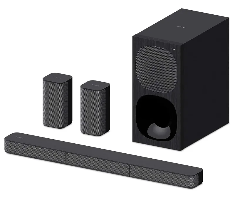 [Apay ICICI NC EMI] Sony HT-S20R Real 5.1ch Dolby Digital Soundbar for TV with subwoofer and Compact Rear Speakers, 5.1ch Home Theatre System (400W,Bluetooth & USB
