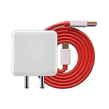 [Apply 3% Coupon] 30W Warp Charger for OnePlus Nord CE/ 10 Pro/ N100/ N10/ 9/9 Pro/ 8 Pro/ 8/ 7T/ 7T Pro with Dash Charging Cable and 5V 6A Fast Dash Charge for Rs. 364