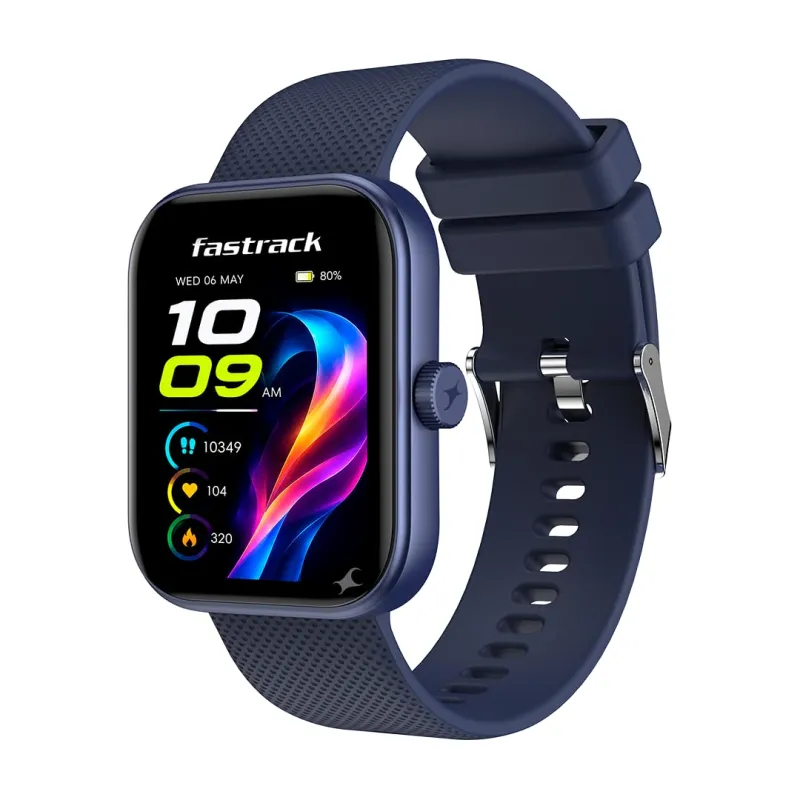 [Apply 3% Coupon] Fastrack Revoltt S1 with 1.83” TFT 2.5D Sqaure Display with Singlesync BT Calling, Heart Rate, SpO2 & Sleep Tracking,IP68,Nitro Fast Charging,Upto 5 Rs. 969