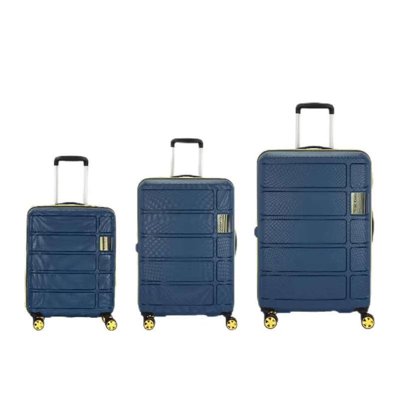 [Apply 3% Coupon] Kamiliant by American Tourister Harrier Zing|Trolley Bag Set of 3 (55+68+79 cms) for Travel| Hard Case Polypropylene (PP) Suitcase|360° 8-Wheel Rs. 3879