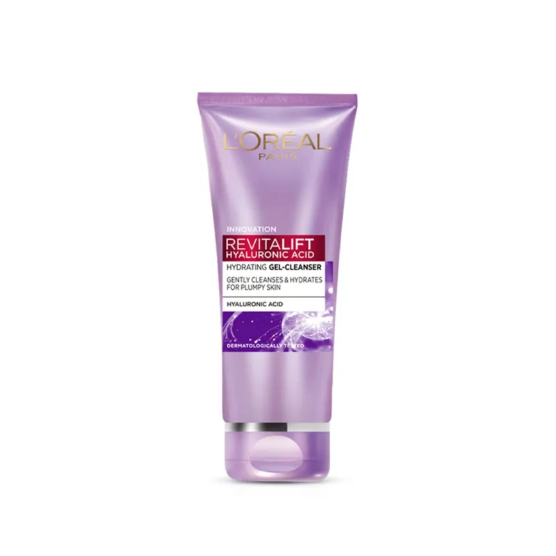 L’Oreal Paris Revitalift Hyaluronic Acid Hydrating Gel Cleanser, 100 ml | Gentle Facewash for women | Cleanses impurities & makeup residue 100ml Rs. 198
