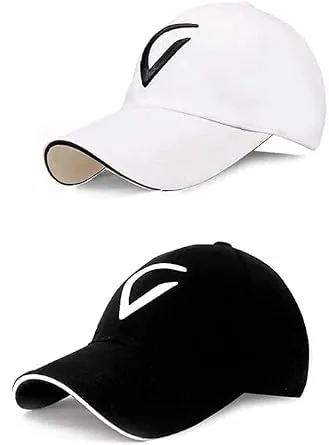 [Apply 3% Coupon] SELLORIA Brand A Soft Cotton Adjustable Unisex Cap Quick Drying Sun Hat Protection for Men and Women (Freesize) Baseball Caps (Pack of 2) Multicolour Rs. 161