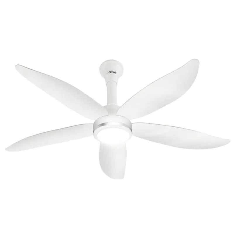 [Apply 4% Coupon] ACTIVA Aero Five Light 1200mm BLDC Ceiling Fan | 28W | 5 Blade | 5 Star Energy Saving | High Speed | Remote, Timer, Reversible | ABS Body | Pearl Rs. 4982