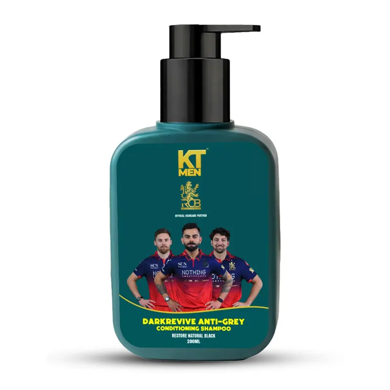 [Apply 5% Coupon] Dark Revive Anti-Grey Conditioning Shampoo | Dermatologist-Approved | Restore Natural Black Hair | Conditioning Formula for Men | Premature Greying Rs. 212