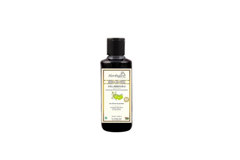 [Apply 5% Coupon] Herbigiri Herbal Amla & Bhringraj Shampoo – 210ml Rs. 77