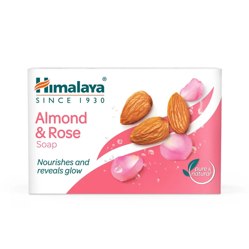 [Apply 5% Coupon] Himalaya Moisturizing Almond and Rose Soap, 125g Rs. 37