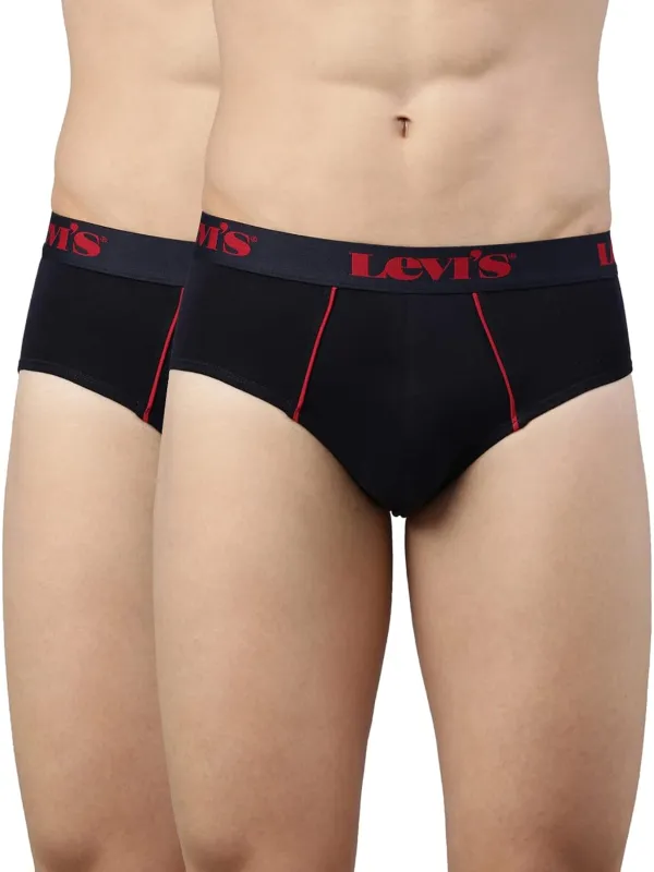 [Apply 5% Coupon] Levi’s 065 Brief for Men | 100% Cotton Rib Fabric | Durable & Breathable Underwear for Men | Anti-Roll Waistband | Extra Supportive Gusset | Rs. 260