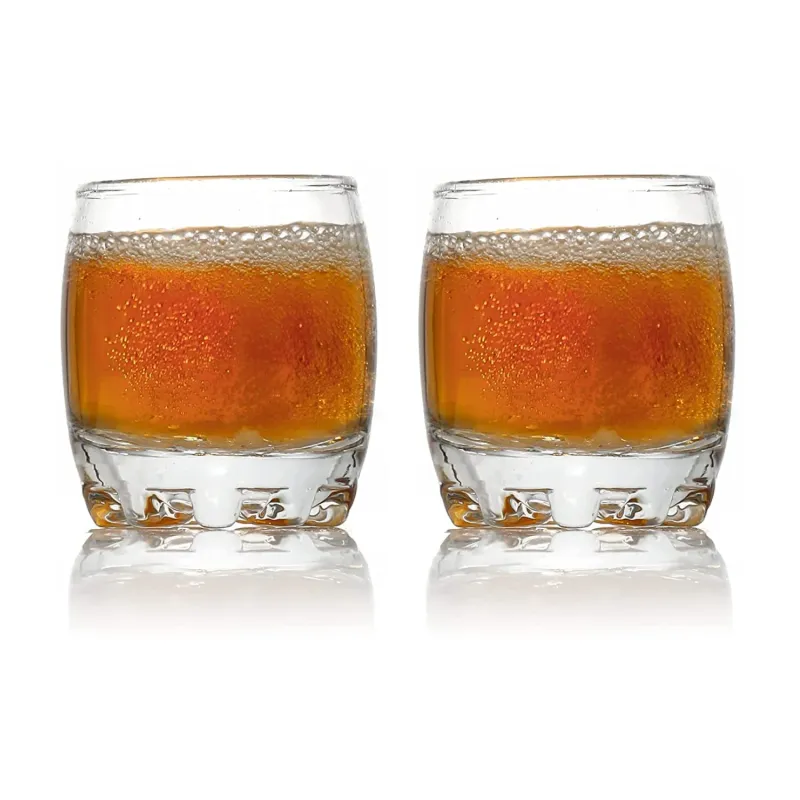 [Apply 5% Coupon] MUAC Shot Glass Set of 2 Clear Glass Shot Glasses for Whiskey, Tequila, Vodka – Heavy Base Barware for Home, Parties, Gifts – Classic Mini Liquor Rs. 227